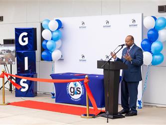 GIS Ribbon cutting ceremony
