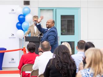 GIS Ribbon cutting ceremony