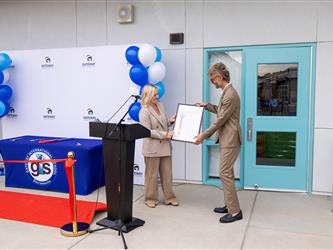 GIS Ribbon cutting ceremony