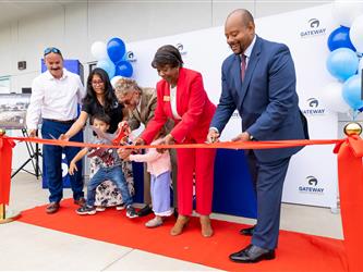 GIS Ribbon cutting ceremony