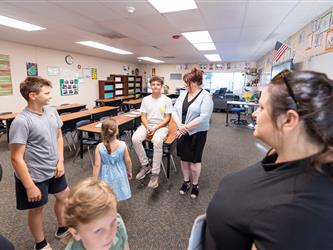 guests in library 