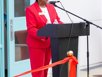 GIS Ribbon cutting ceremony