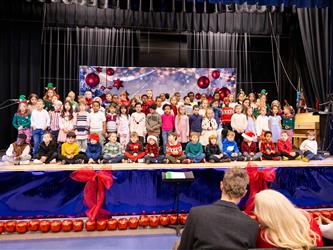audience enjoying performance on stage