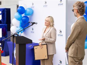 GIS Ribbon cutting ceremony