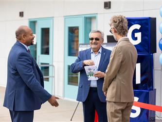 GIS Ribbon cutting ceremony