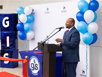 GIS Ribbon cutting ceremony