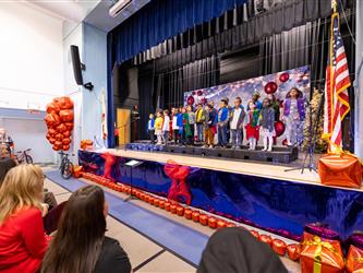 audience enjoying performance on stage
