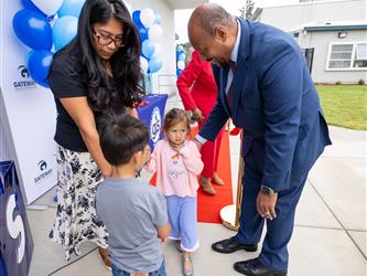GIS Ribbon cutting ceremony