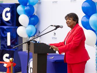 GIS Ribbon cutting ceremony