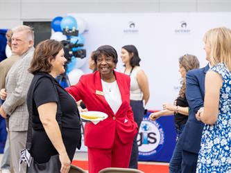 GIS Ribbon cutting ceremony