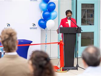 GIS Ribbon cutting ceremony