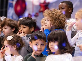 students excited for event