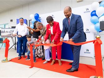 GIS Ribbon cutting ceremony