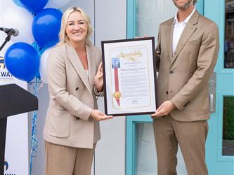 GIS Ribbon cutting ceremony