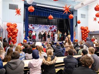 students excited to participate
