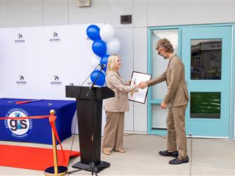 GIS Ribbon cutting ceremony