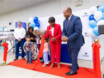 GIS Ribbon cutting ceremony