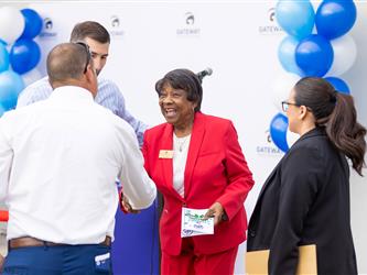 GIS Ribbon cutting ceremony