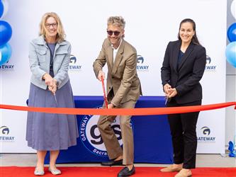 GIS Ribbon cutting ceremony