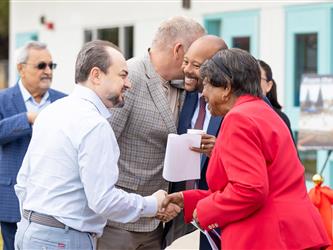 GIS Ribbon cutting ceremony