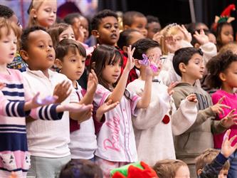audience enjoying performance on stage