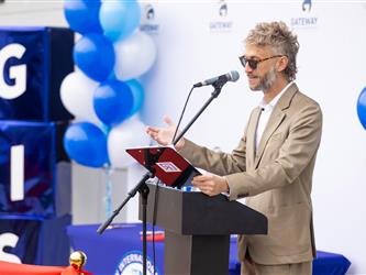 GIS Ribbon cutting ceremony
