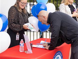 GIS Ribbon cutting ceremony