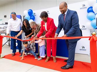 GIS Ribbon cutting ceremony